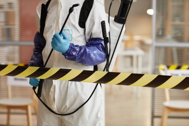 Professional Biohazard technician working in Elwood, NJ